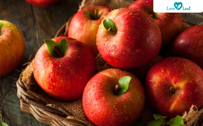 Táo - công dụng làm sạch các mảng bám trên răng