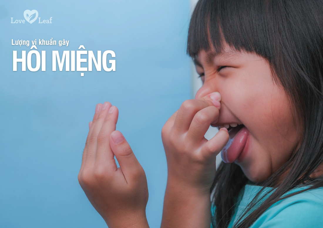 Lượng vi khuẩn trong miệng gây hôi miệng