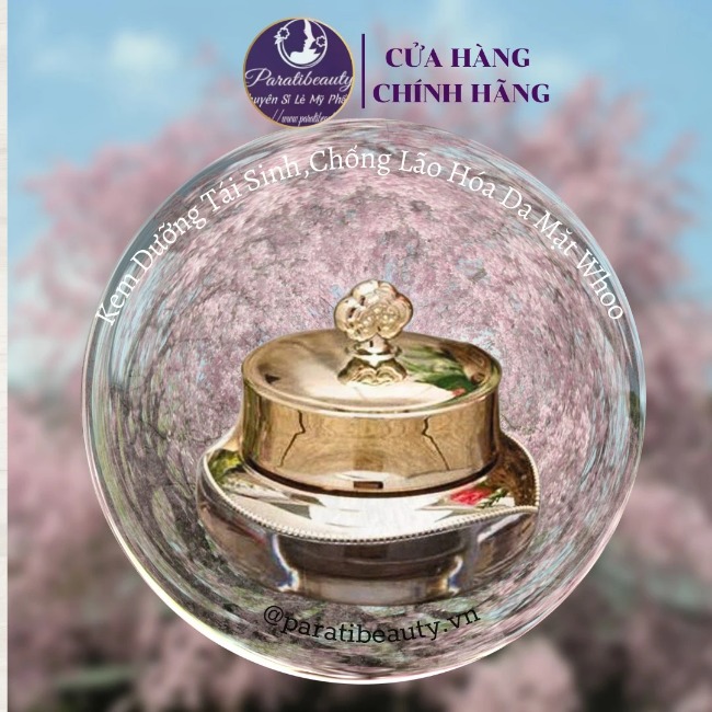 Kem Dưỡng Tái Sinh,Chống Lão Hóa Da Mặt Whoo Cheongidan Regenerating Cream 10ml