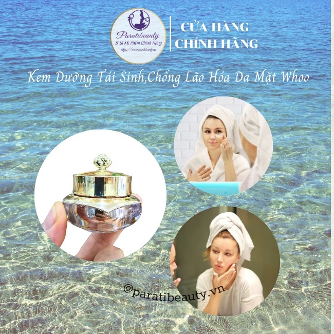 Kem Dưỡng Tái Sinh,Chống Lão Hóa Da Mặt Whoo Cheongidan Regenerating Cream 10ml