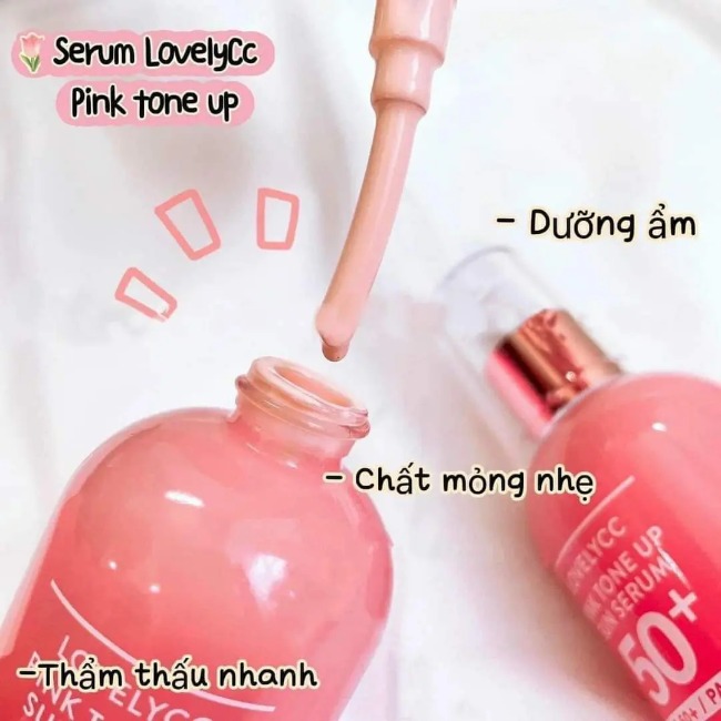 Serum Dưỡng Trắng, Nâng Tone Cellapy Pink Tone Up Ampoule SPF50/PA++++