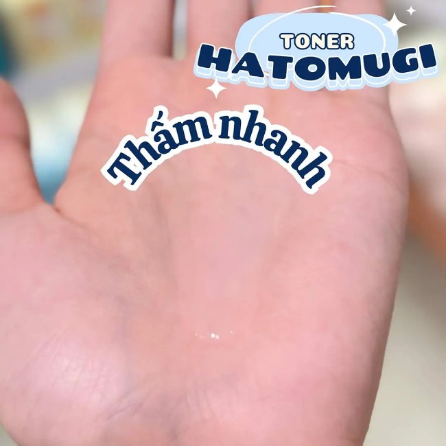 Nước Hoa Hồng Hatomugi The Lotion Reihaku Chiết Xuất Ý Dĩ Sáng Da 500ml