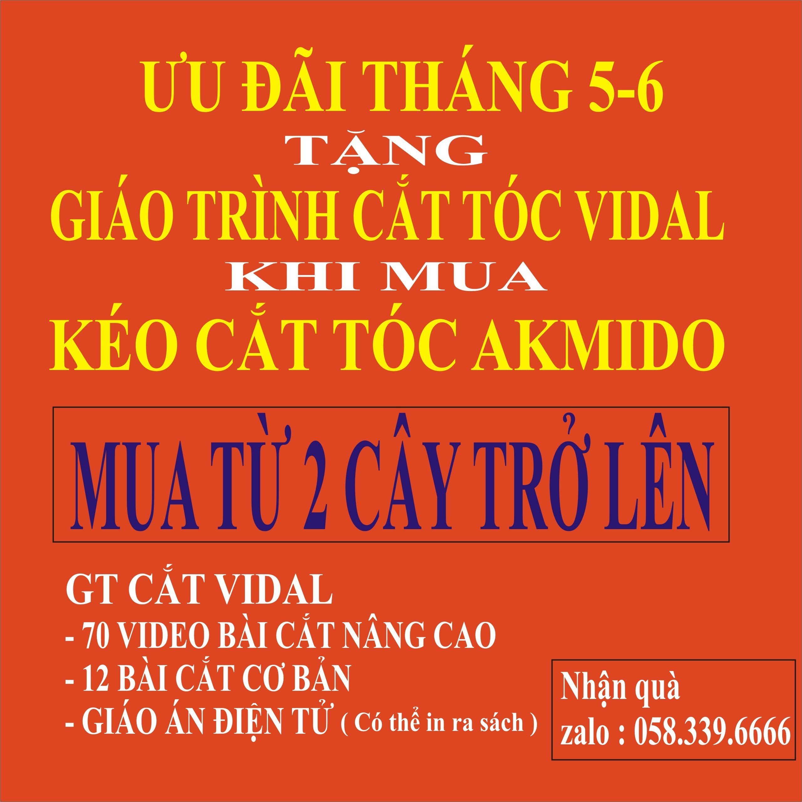 Kéo Cắt Tóc AKMIDO AK 4282