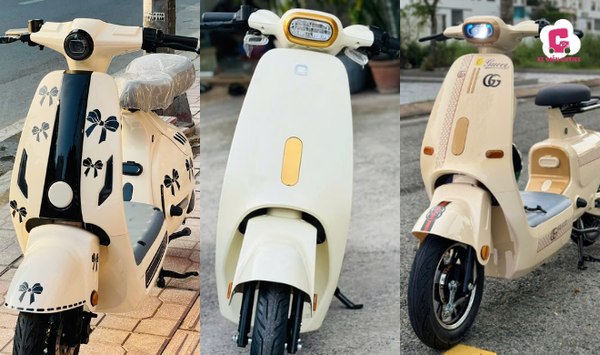 Các mẫu xe đạp điện màu vàng độc đáo