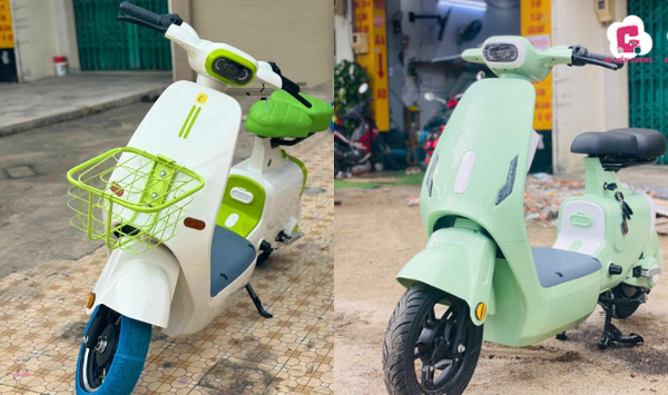 Các mẫu xe đạp điện màu xanh lá cây hot nhất 2025