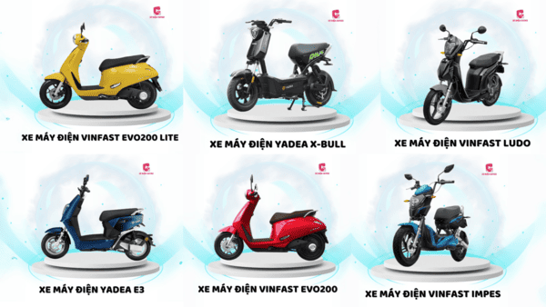 Các mẫu xe máy điện giá 19 triệu chính hãng
