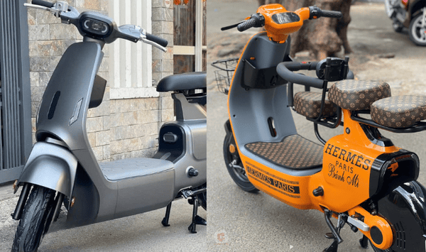 Xe đạp điện màu đen V1 Lihaze Hottrend