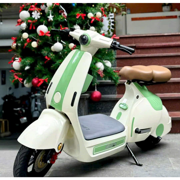 Mẫu xe đạp điện màu xanh lá cây Lihaze Z3