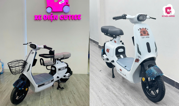 Mẫu xe đạp điện nhỏ V1 Lihaz hiện đại và thời trang