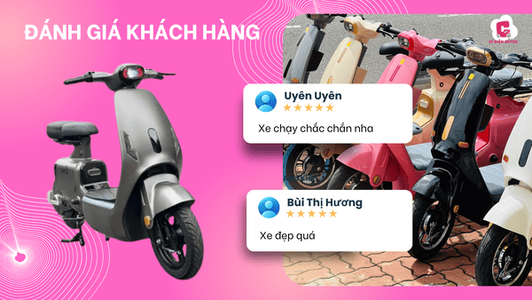 Mẫu xe đạp điện trendy Lihaze V1 được khánh hàng đánh giá cao về thiết kế