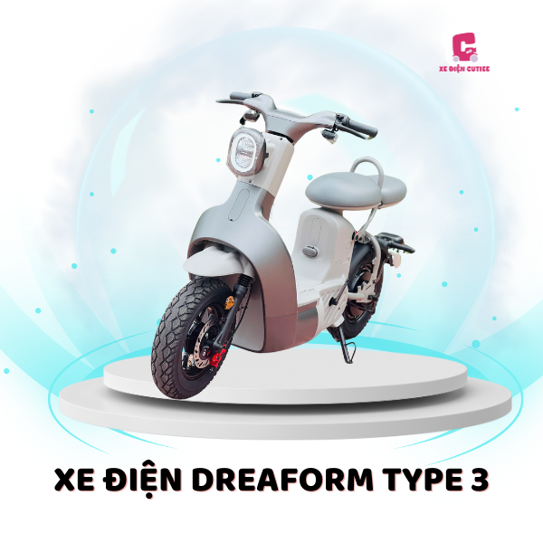 Mẫu xe đạp điện giá 20 triệu Dreaform Type 3 cá tính