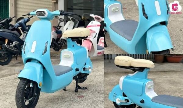 V1 Lihaze là mẫu xe đạp điện màu xanh dương phiên bản mới mẻ