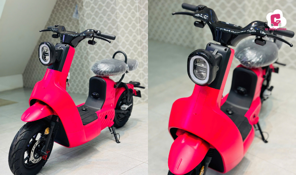 Mẫu xe đạp điện màu đỏ Lihaze Z3