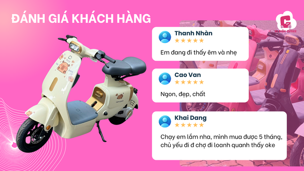 Mẫu xe đạp điện trendy VC 2025 có thiết kế xe thu hút và ấn tượng