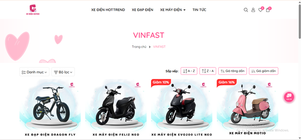 Địa chỉ mua xe máy điện vinfast 25 triệu chính hãng và uy tín