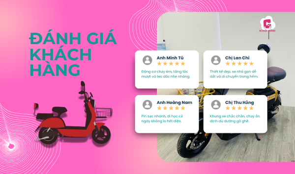 Đánh giá của khách hàng về mẫu xe đạp điện nhỏ VC 2025