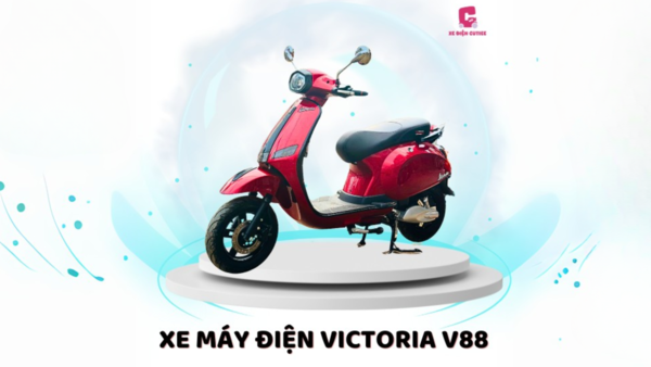 Victoria V88 là mẫu xe máy điện giá 19 triệu mang phong cách cổ điển