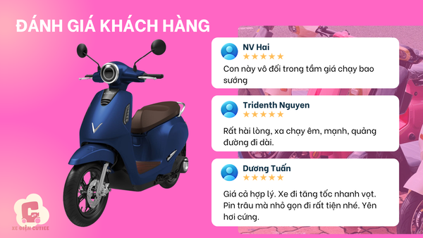 VinFast Evo200 Lite là mẫu xe gây ấn tượng về ngoại hình và vận hành êm ái