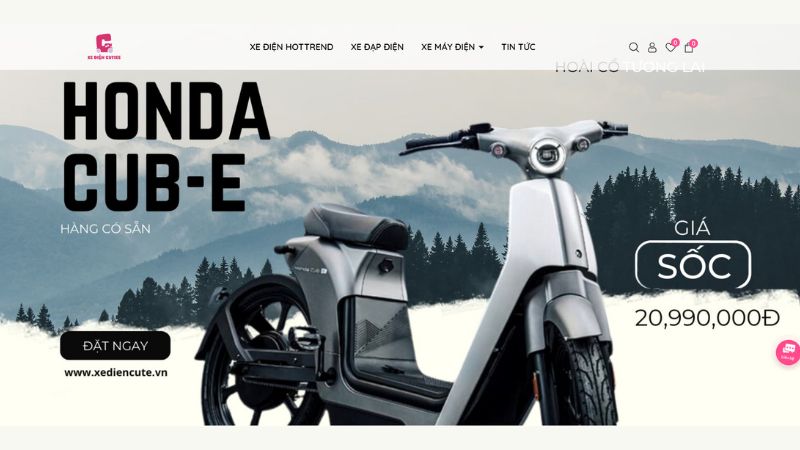 mẫu xe điện giá 15 triệu
