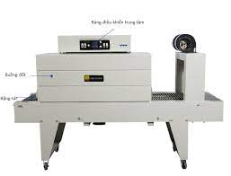 máy co màng dẻo pe chuyên dụng băng tải thanh