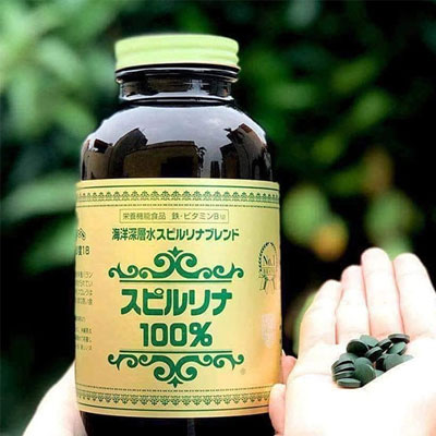 Viên uống tảo xoắn nhật bản spirulina
