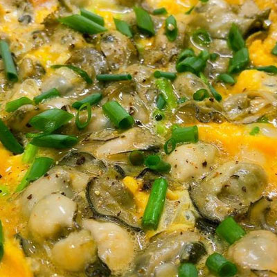 Món hàu chiên trứng quá thơm ngon