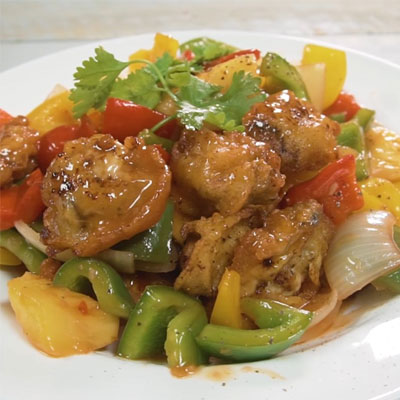 Hàu xào chua ngọt