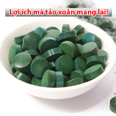 Những lợi ích mà tảo xoắn mang lại