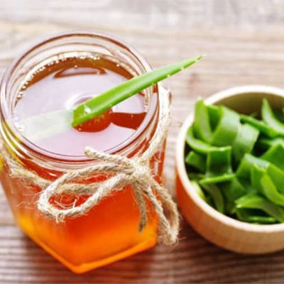 Mật ong kết hợp với nha đam hỗ trợ tăng cường sinh lý