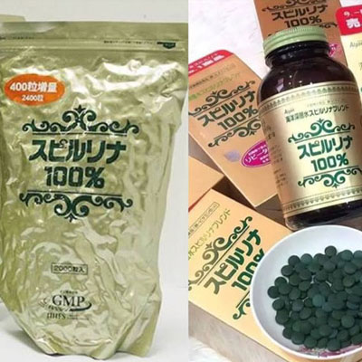 Những sản phẩm có chứa tảo xoắn tốt cho da