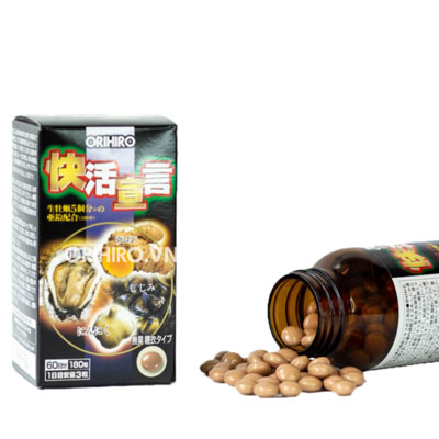 Tinh chất hàu tươi, tỏi, nghệ Orihiro Nhật Bản