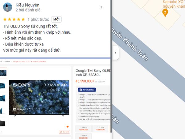 Đánh giá về chất lượng tivi OLED Sony tại Điện máy Trọng Tín