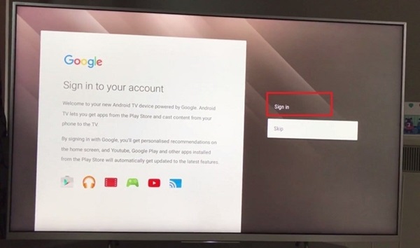 Đăng nhập tài khoản