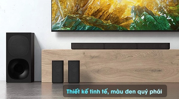 Loa thanh Sony được thiết kế tinh tế