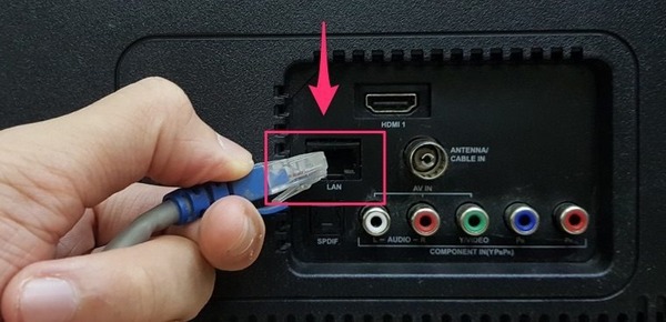 Kết nối lại internet cho Tivi Sony