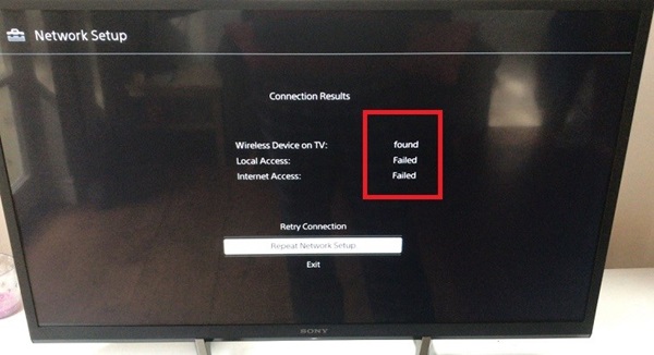 Hiển thị kết quả như Found (Tìm thấy), Failed, Failed