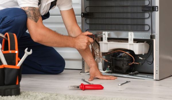 Bạn nên tháo khay nước phía sau tủ lạnh để vệ sinh định kỳ 1-2 lần/tháng