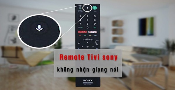 Điều khiển từ xa không nhận giọng nói