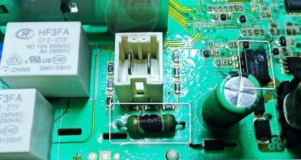 Mã lỗi về board khiển và board nguồn