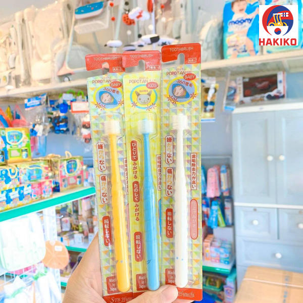 Bàn Chải Đánh Răng 360 Độ Higuchi Cho Trẻ Từ 3 Tuổi Nhật Bản