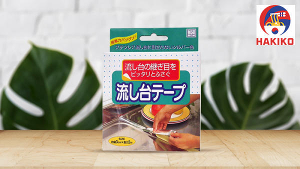 Băng Dính Nhôm Dán Kẽ Hở Ở Bếp, Bồn Rửa Bát, Bề Mặt Kim Loại Nhật Bản