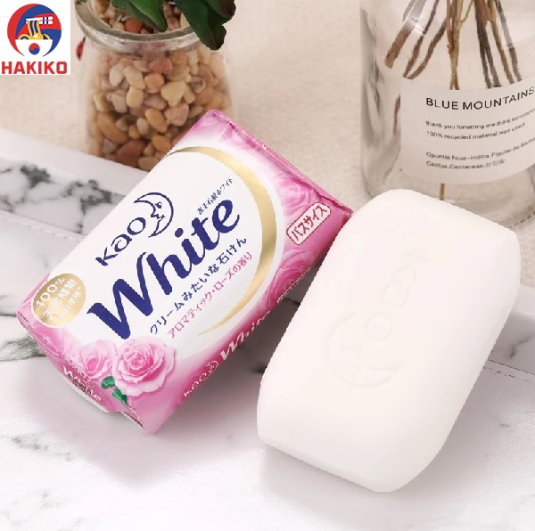 Bánh Xà Phòng Tắm Trắng Kao 130G Nhật Bản