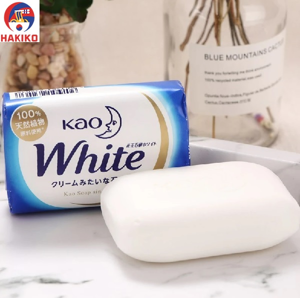 Bánh Xà Phòng Tắm Trắng Kao 130G Nhật Bản