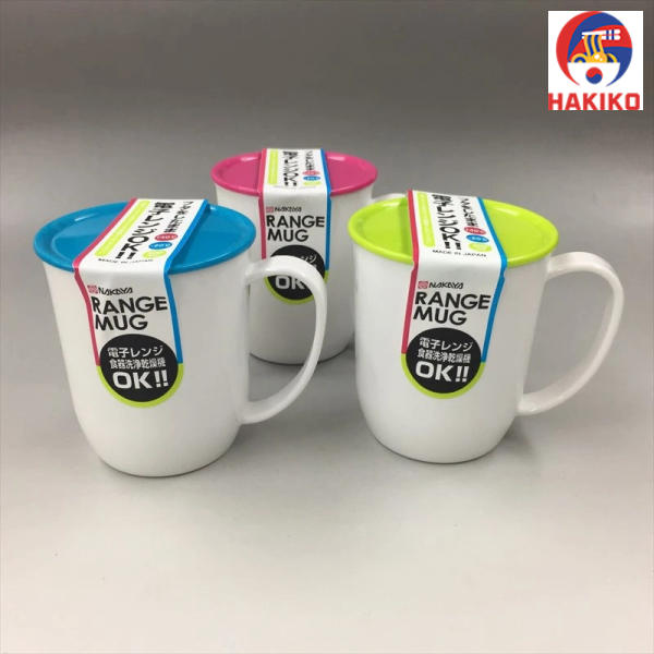 Cốc Uống Nước Có Nắp 300Ml Nhật Bản