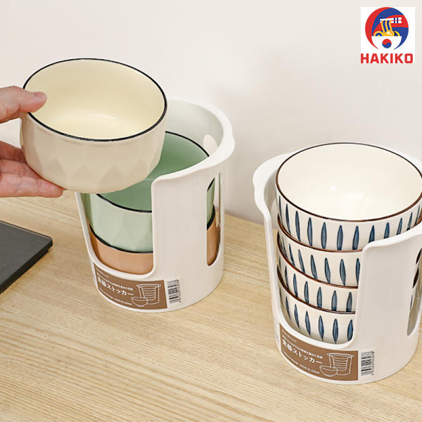 Khay Đựng Bát Đĩa Cất Gọn Sanada Nhật Bản