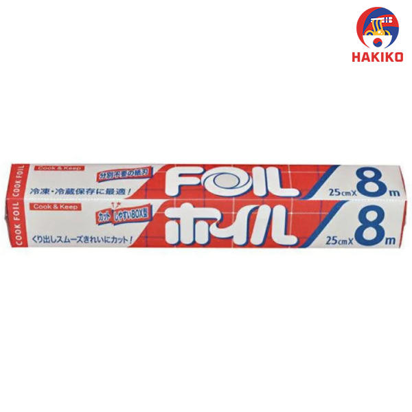 Màng Nhôm Bọc Thực Phẩm Nhật Bản 25Cm X 8M