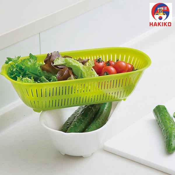 Rổ Nhựa Hình Ovan 1.5L Nhật Bản