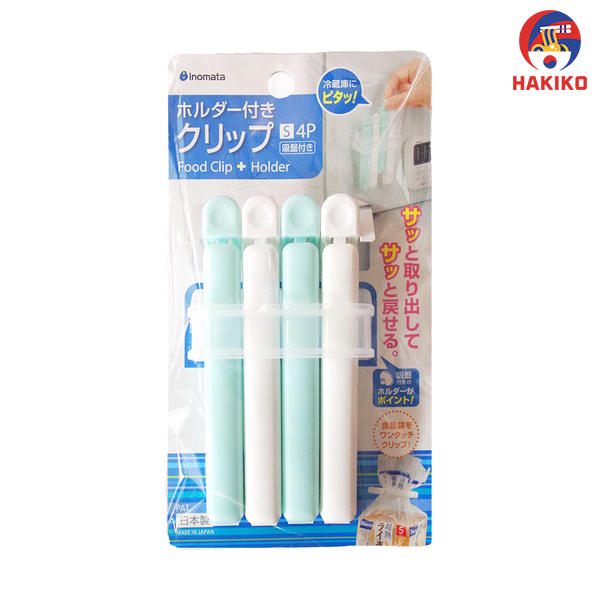 Set 4 Kẹp Miệng Túi Cỡ S Nhật Bản