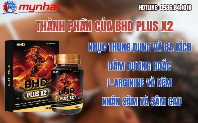 thành phần của BHD Plus X2