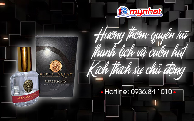 Alfa Maschio - Nước hoa thu hút và quyến rũ phái đẹp cho nam giới